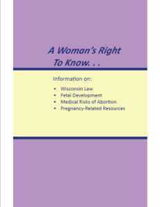 Wisconsin Informed Consent Booklet